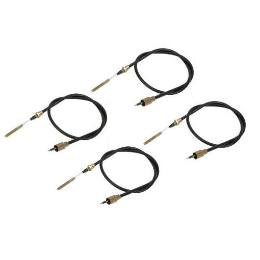 4 X 2130mm/2340mm Threaded Brake Cable - Suits Knott Ifor Williams Trailer
