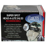 Cluson Clulite HL13 Head Light - Super Spot LED Head-A-Lite Rechargeable
