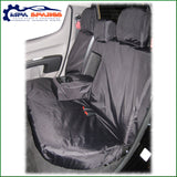 Mitsubishi L200 2006->2014 Rear Bench Waterproof Seat Cover (black)