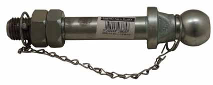 50mm Tow Ball Hitch With 32mm Pin 160mm Length - 1.5T Capacity Trailers Caravan