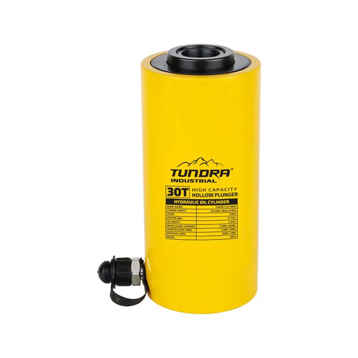 Jefferson Tundra 30 Tonne High Capacity Hollow Plunger Hydraulic Cylinder