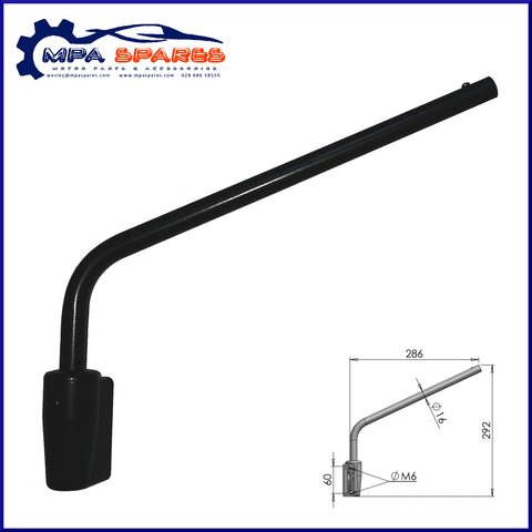 Universal Mirror Arm - 16mm Diameter, Left/right Fitting, Manual Adjustment